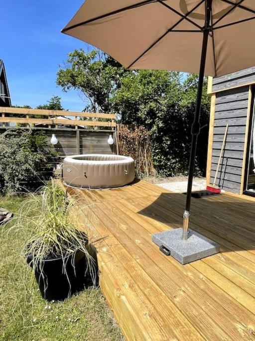 Modern Beach House For 12 Pers! With Jacuzzi Julianadorp Exteriör bild