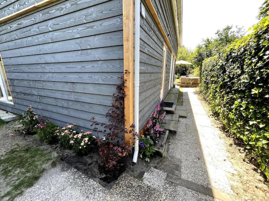 Modern Beach House For 12 Pers! With Jacuzzi Julianadorp Exteriör bild