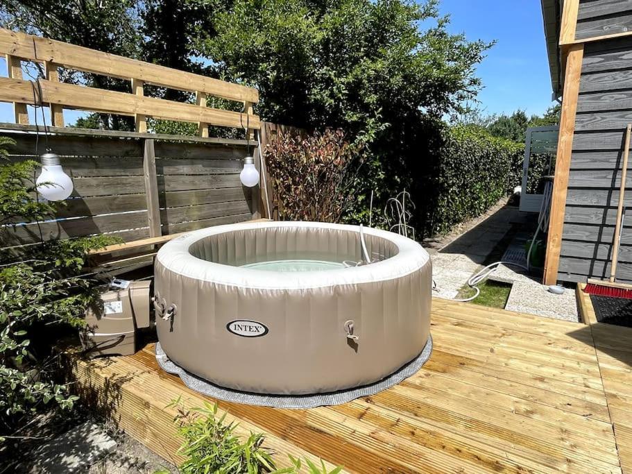 Modern Beach House For 12 Pers! With Jacuzzi Julianadorp Exteriör bild