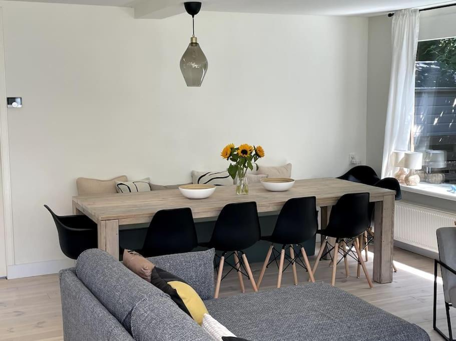 Modern Beach House For 12 Pers! With Jacuzzi Julianadorp Exteriör bild